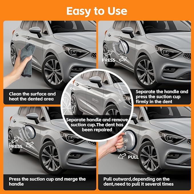 Car Dent Puller, Aluminum Dent Remover Tool - Image 4
