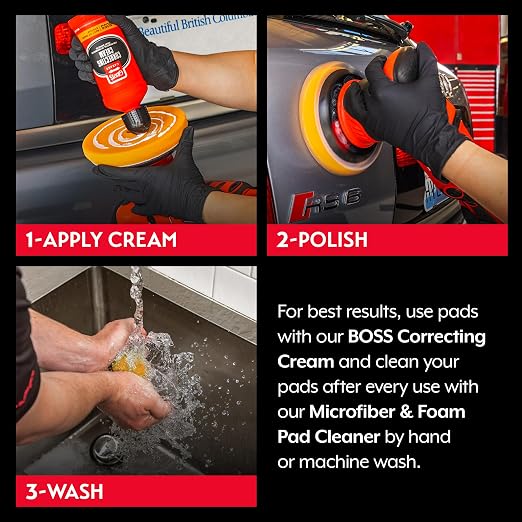 Griot's Garage Orange Foam Correcting Pads - Image 4