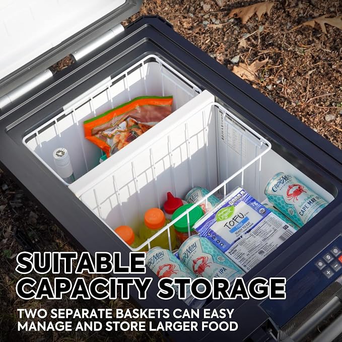 ICECO APL55 Dual Zone Portable Refrigerator Bluetooth Controlled, 55 Liter 12v - Image 7