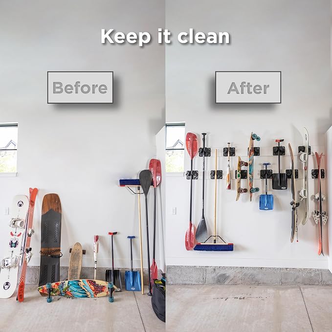 Ultimate Ski & Snowboard Wall Storage Rack - Image 3