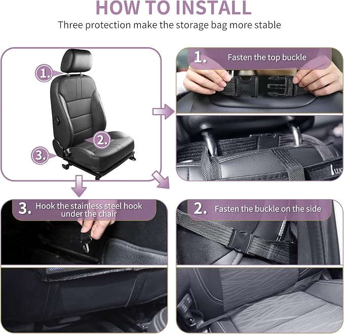 LUCMO Car Backseat Organizer - Image 2