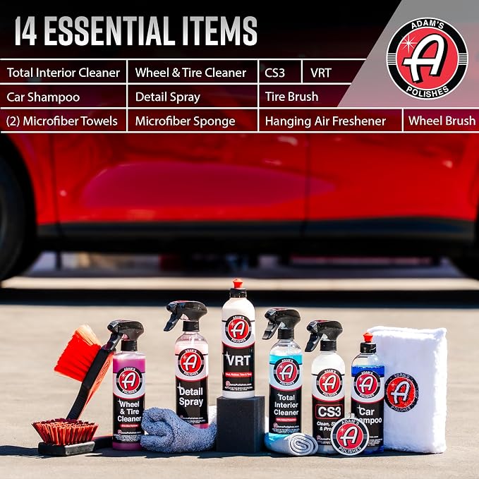 Adam's Polishes Essential Car Wash Kit - Image 2