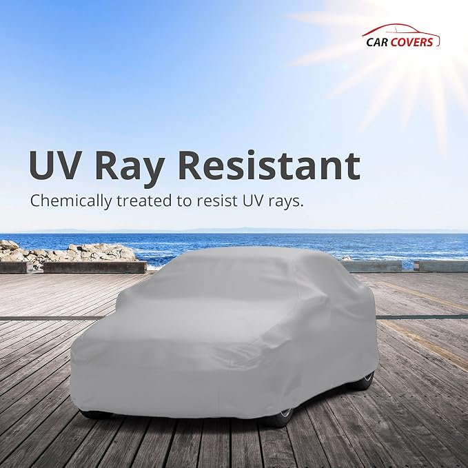 Car Covers Weatherproof Max Car Cover & Warranty Compatible - Image 5
