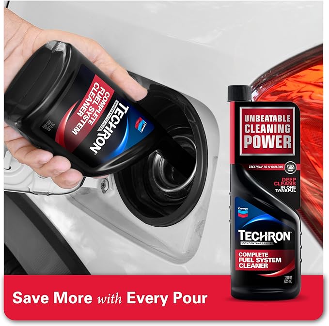 Chevron Techron Concentrate Plus Fuel System Cleaner, 12 oz - Image 3