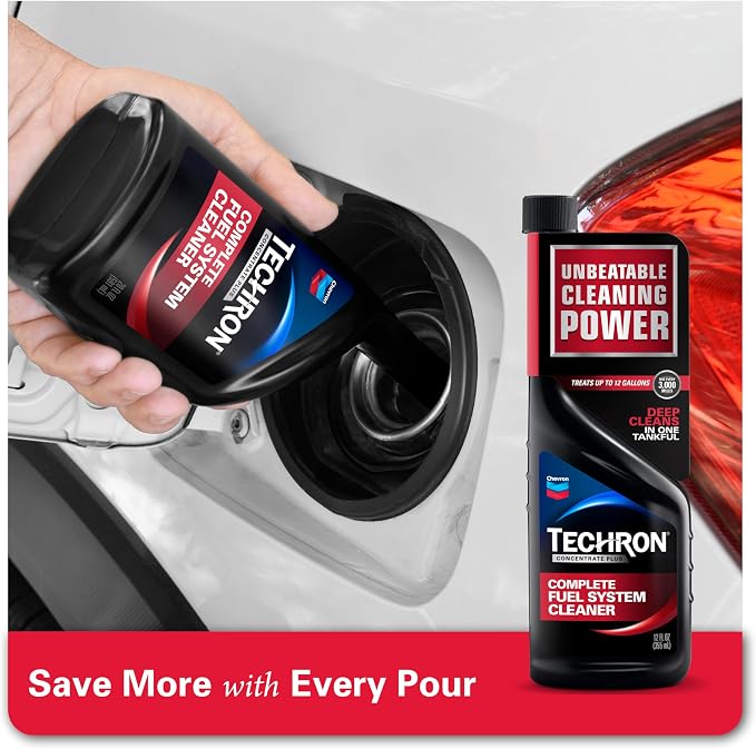 Chevron Techron Concentrate Plus Fuel System Cleaner, 20 oz. - Image 2