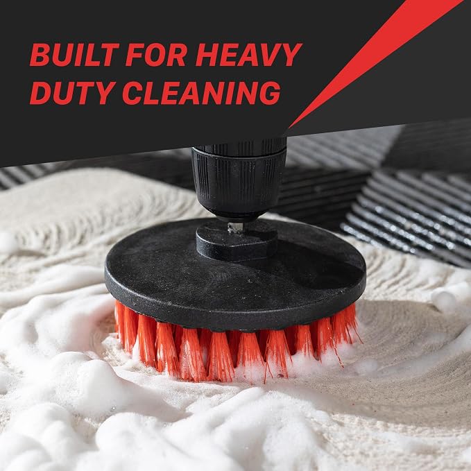 Maxshine M8 Medium-Duty Upholstery Carpet Brush - Image 8