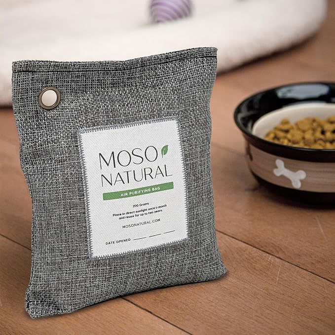 Moso Natural Air Purifying Bag 200g Bamboo Charcoal Odor Absorber - Image 8
