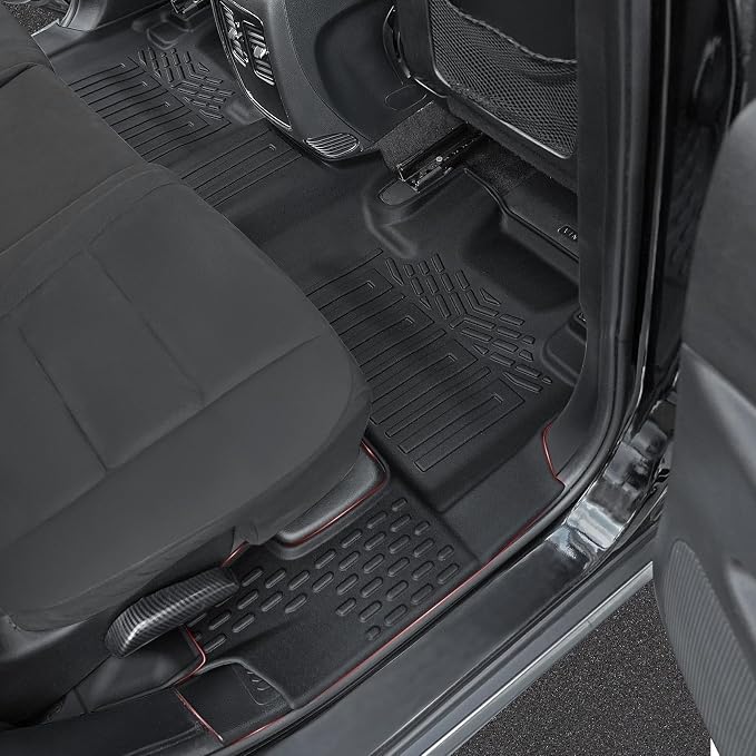 Floor Mats for 2016-2024 2025 Dodge Durango 7-seat, All Weather TPE Cargo Liner - Image 4