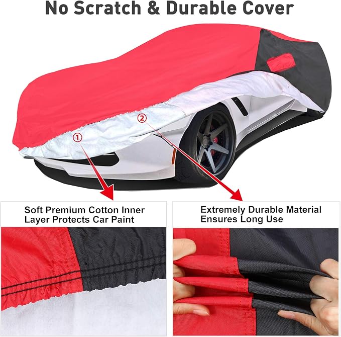 KAKIT Waterproof Car Cover Custom Fit - Image 4