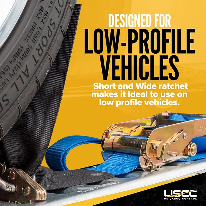 US Cargo Control E Track Wheel Straps - Image 3