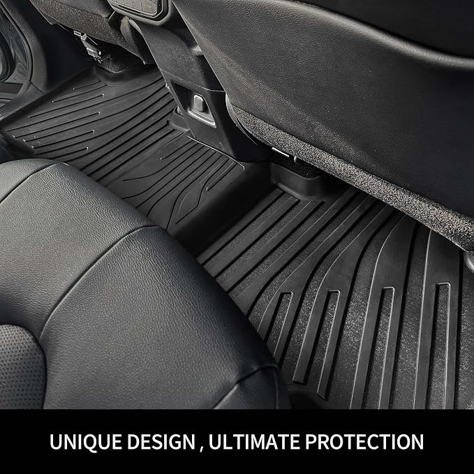 OEDRO Upgraded Floor Mats Fit for Toyota Grand Highlander 2024 2025 w/Subwoofer - Image 3