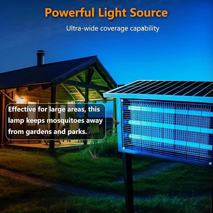 Powerful Super Large Solar Bug Zapper Outdoor - Image 7
