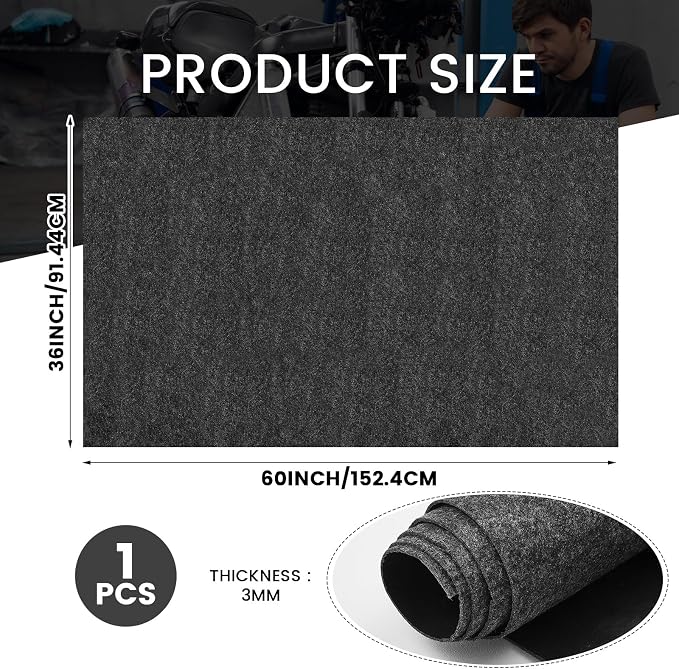 1 Pcs 36 x 60 Inch Oil Spill Mat - Image 2