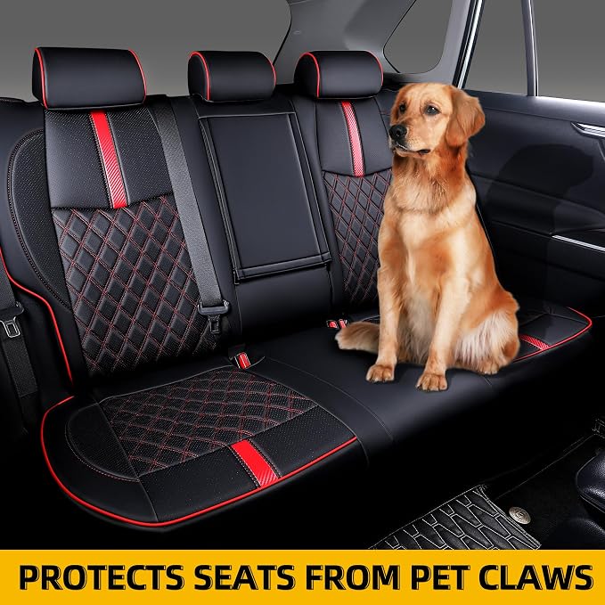 Custom Fit RAV4 Seat Covers for 2019-2025 Toyota RAV4 Hybrid LE, XLE Premium - Image 5