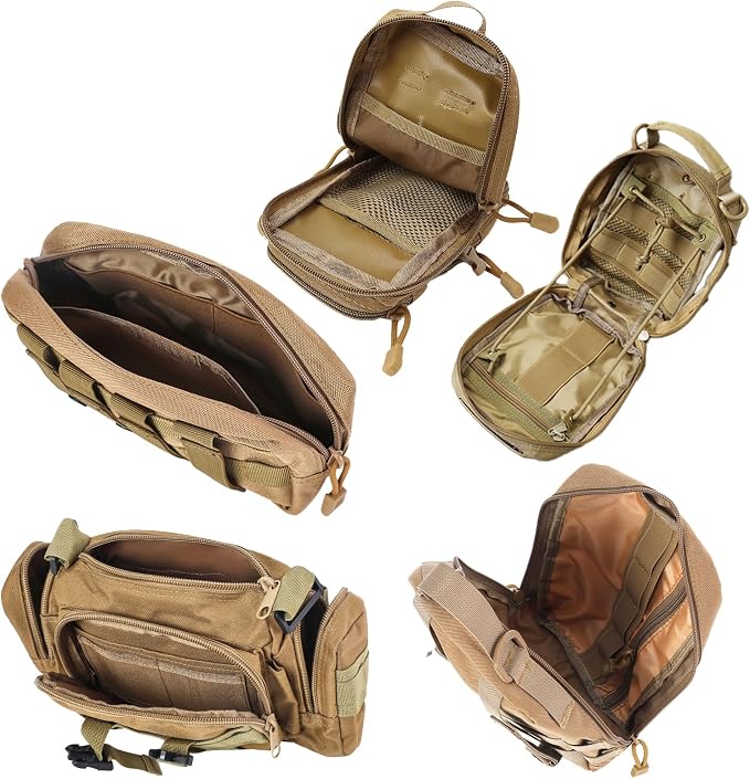 Universal Tactical Seat ​Back Organizer Vehicle Molle Panel Organizer Storage - Image 6