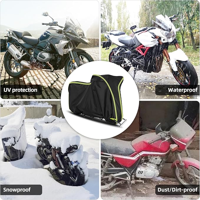 Waterproof Motorcycle Cover for Honda Grom MSX125/Navi/Monkey/2022 Benelli - Image 4