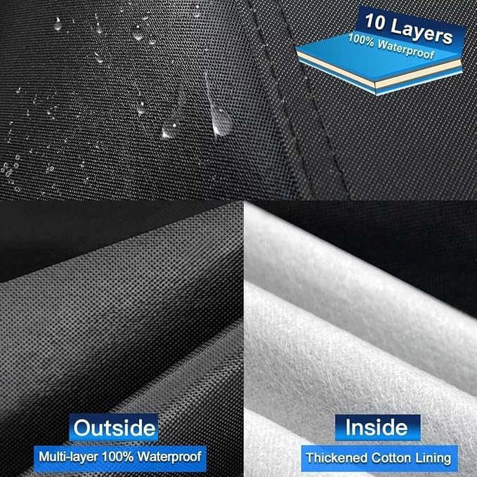 10 Layers Car Cover Custom Fit for BMW 3 Series 320i 328i 330i 335i M340i - Image 2