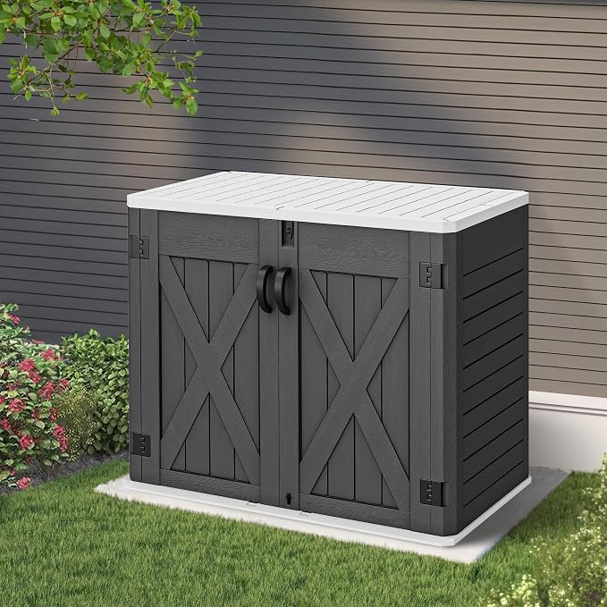 YITAHOME Outdoor Resin Storage Sheds by YITAHOME