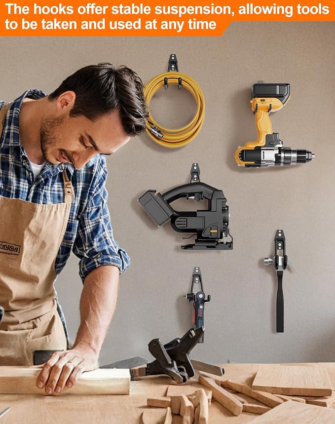 QcoQce 13 Pack Garage Hooks Heavy Duty - Image 7