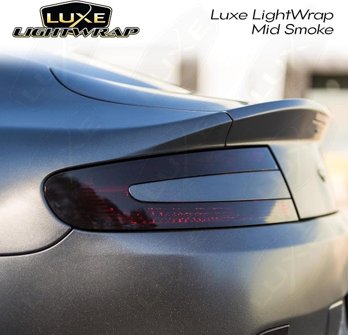 Luxe LightWrap Mid Smoke Gloss Universal Headlight Tail Light Tint Kit - Image 4