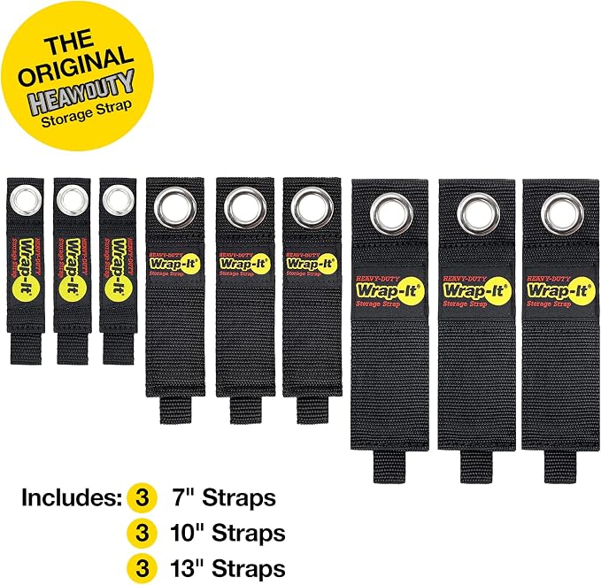 Heavy-Duty Wrap-It Storage Straps - Image 2
