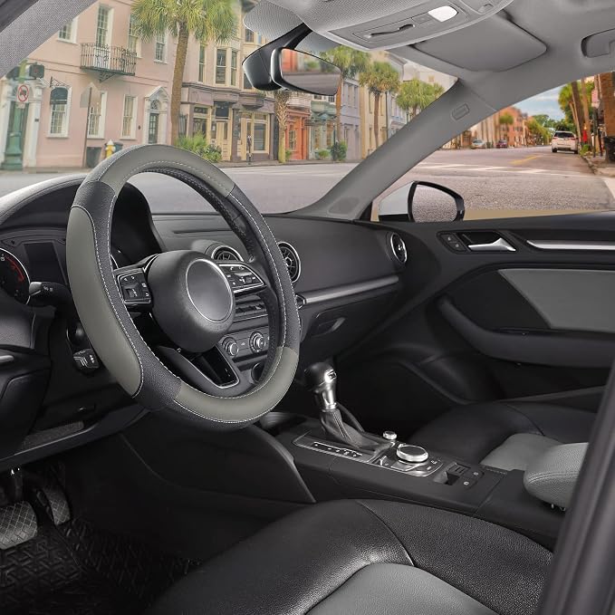 SEG Direct Car Steering Wheel Cover - Image 7
