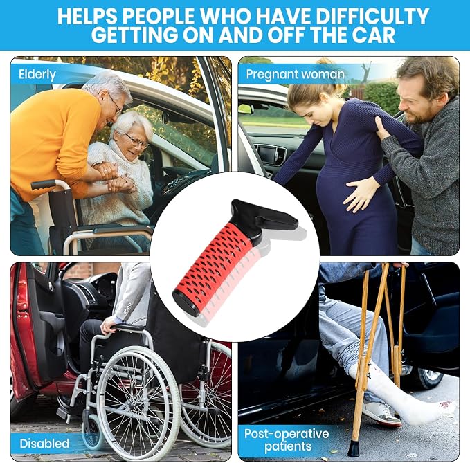 Car Door Handle for Elderly, Car Handle Assist Support, Portable Elderly - Image 7