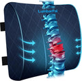 Lumbar Support Pillow for Office Chair Back Support Lumbar Pillow for Car by TushGuard