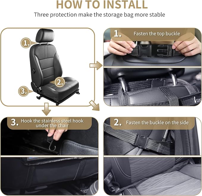 LUCMO Car Backseat Organizer - Image 6