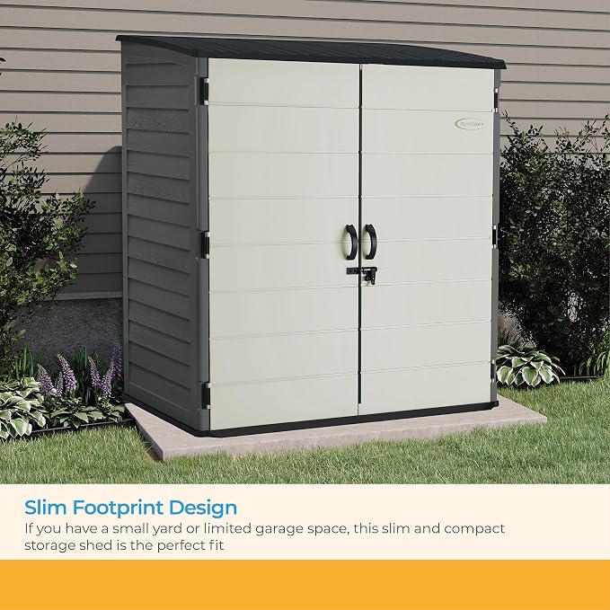 Suncast Extra-Large Vertical Storage Shed - Image 6