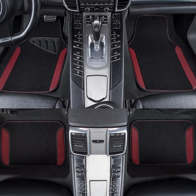 CAR PASS Waterproof Universal Fit Car Floor Mats, Car Mats Fit - Image 5