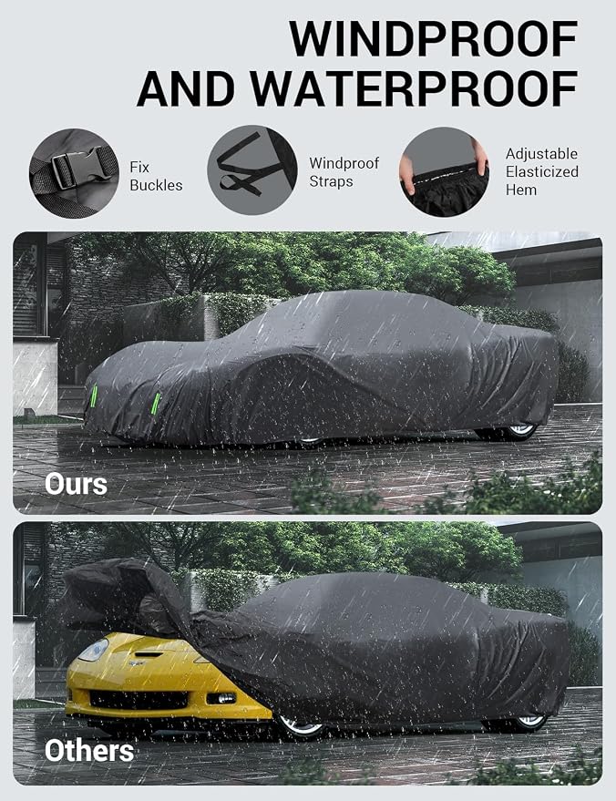 Proadsy 2025 Upgrade Car Cover Compatible - Image 4