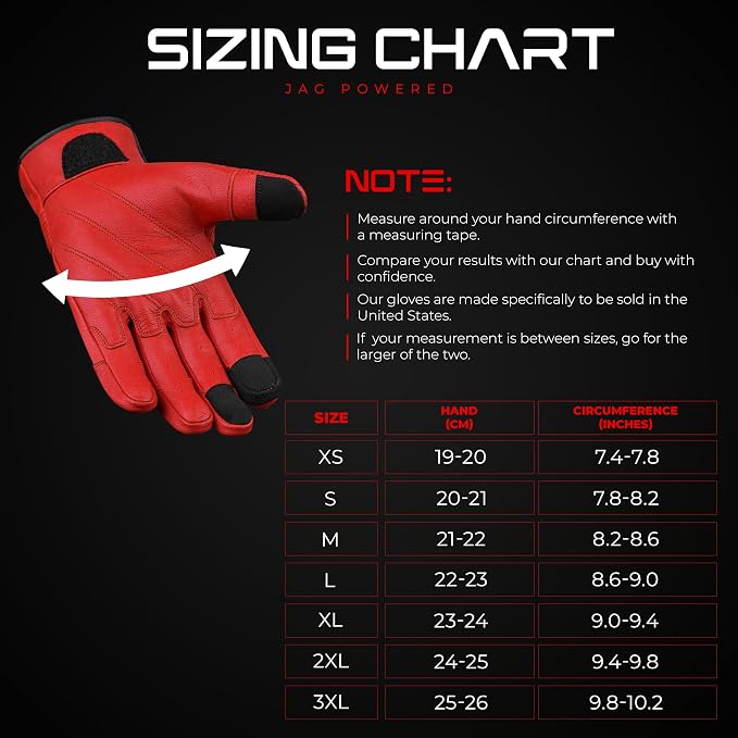 J.A.G. Motorcycle Gloves - Image 3