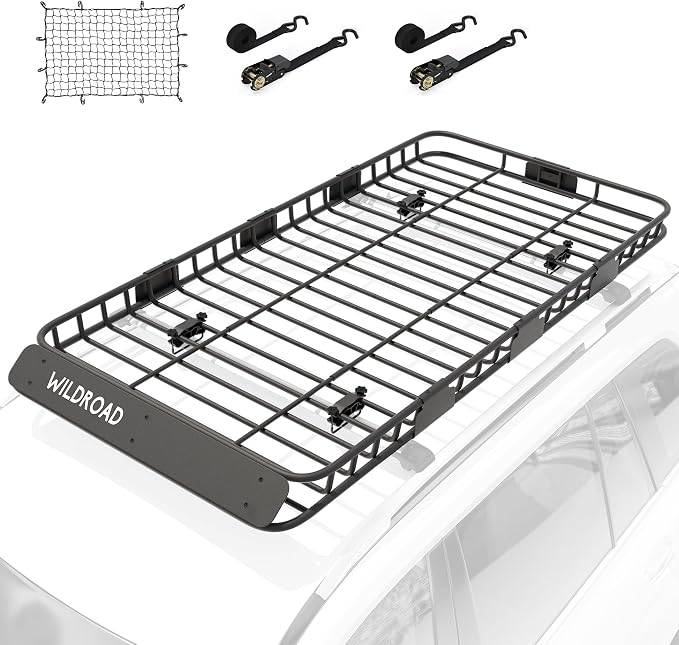 WILDROAD Car Roof Cargo Carrier Combo by WILDROAD