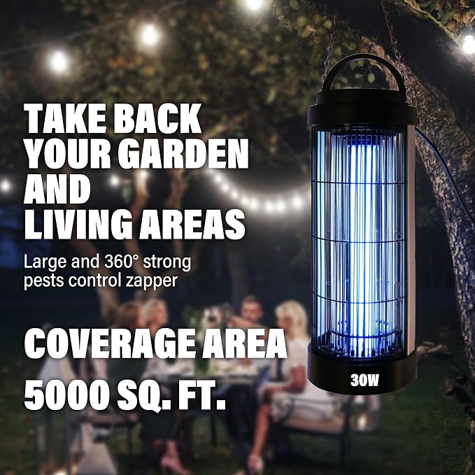 Powerful Bug Zapper Outdoor for 5000 Sq.Ft. - Image 4