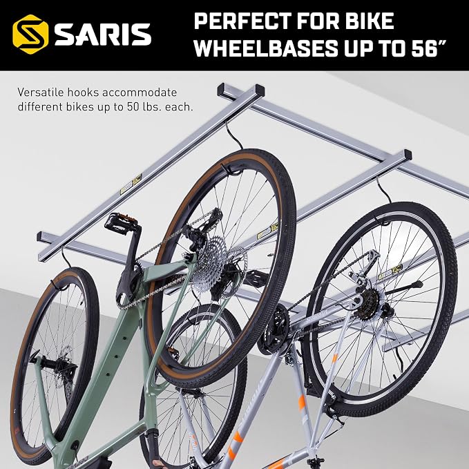 Saris Bike Storage, Cycle Glide Home Bicycle Parking, Ceiling Rack and - Image 2