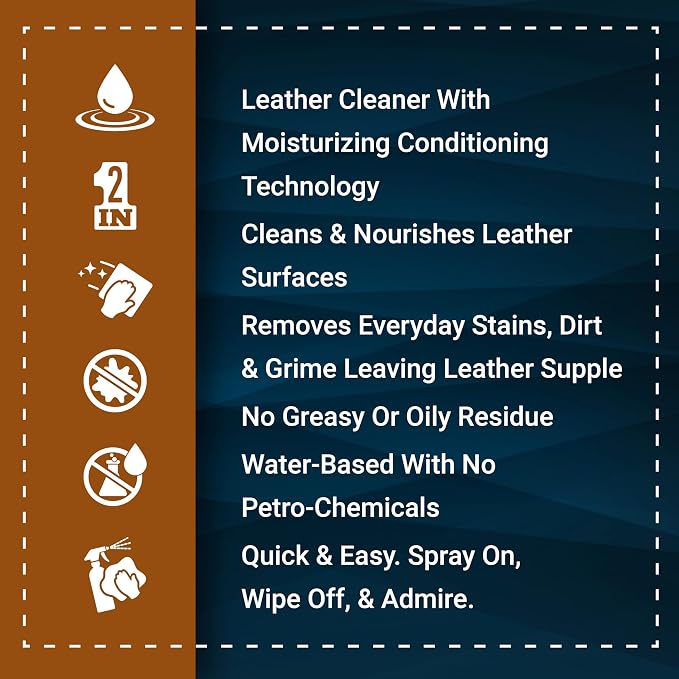 Bling Sauce Platinum: Leather Sauce, 2 in 1 Cleaner and Conditioner - Image 4