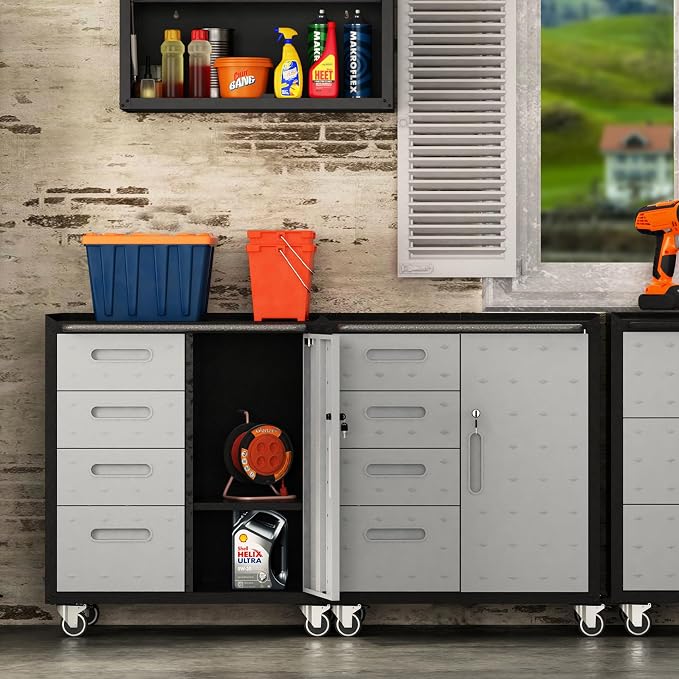 Metal Garage Storage Cabinet - Image 7