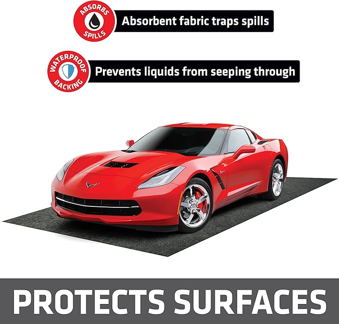 Drymate Garage Floor Mat, Protects Surfaces, Transforms Garage, Waterproof - Image 2