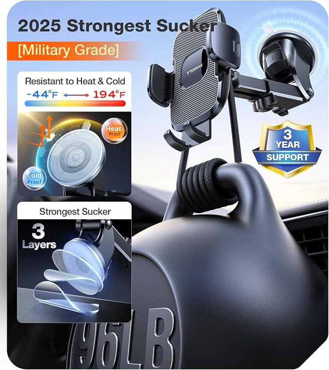 TORRAS [Ultra-Durable Cell Phone Holder - Image 3