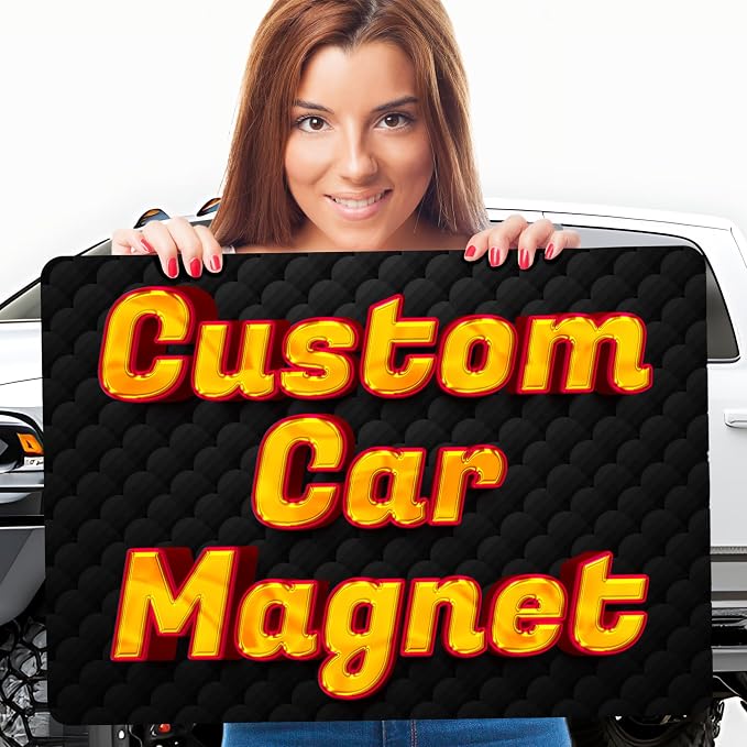 Custom Magnetic Bumper Customizable Magnet Design Your Own Custom Magnet - Image 2