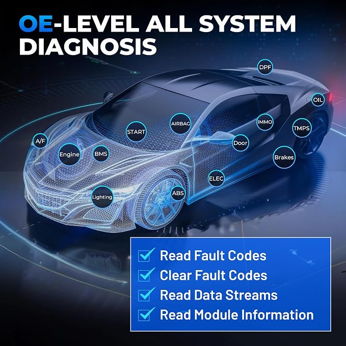 TOPDON ArtiDiag600 Pro, OBD2 Scanner Diagnostic Tool - Image 3