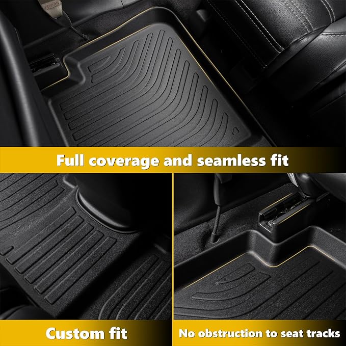 GINOWY-Floor Mats for Lincoln Aviator 2020-2024 2025, Car Mats for Lincoln - Image 5