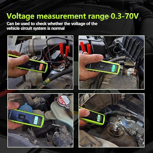Test Light Automotive Electrical Tool, Topdiag P60 Car Circuit Tester, 12V 24V - Image 5