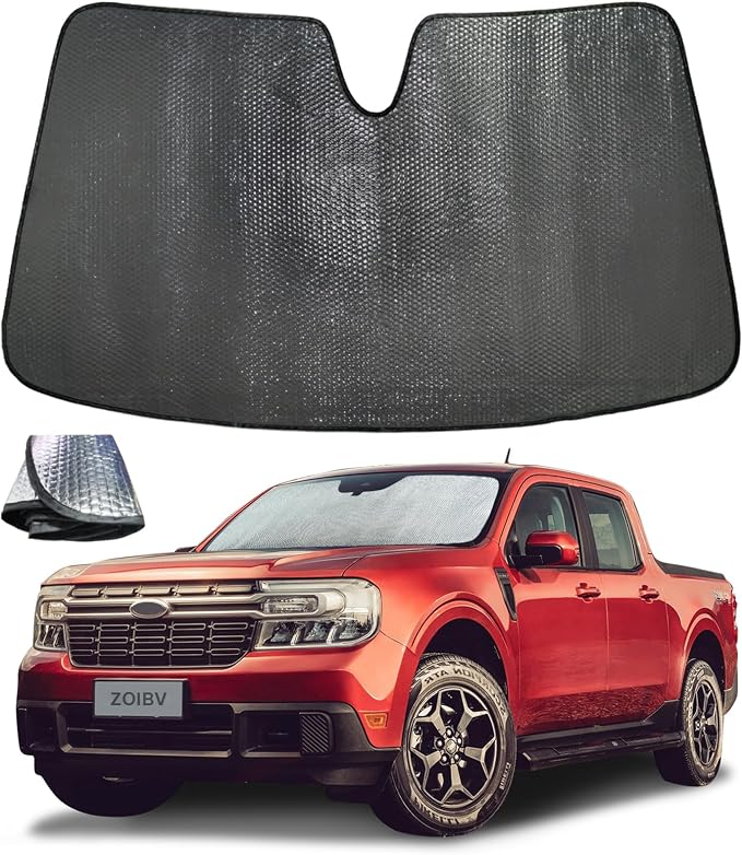 Windshield Sun Shade for Ford Maverick 2022-2025 by ZOIBVCARSUNSHADE