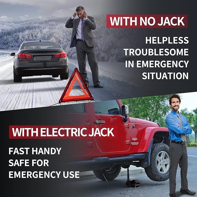 E-HEELP Electric Car Jack 5Ton 12V Kit Hydraulic - Image 7