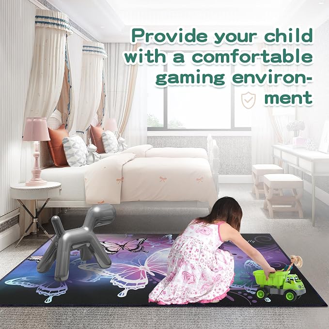 Beautiful Butterfly Fantasy Rug - Image 4