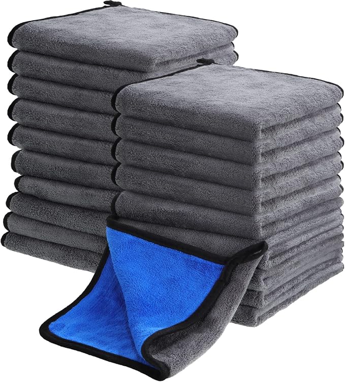 Nuenen 20 Count Microfiber Cleaning Towels by Nuenen