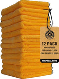 Chemical Guys MIC_506_12 Professional Grade Premium Microfiber Towels, Home by ChemicalGuys