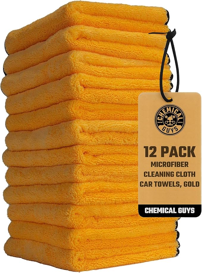 Chemical Guys MIC_506_12 Professional Grade Premium Microfiber Towels, Home by ChemicalGuys